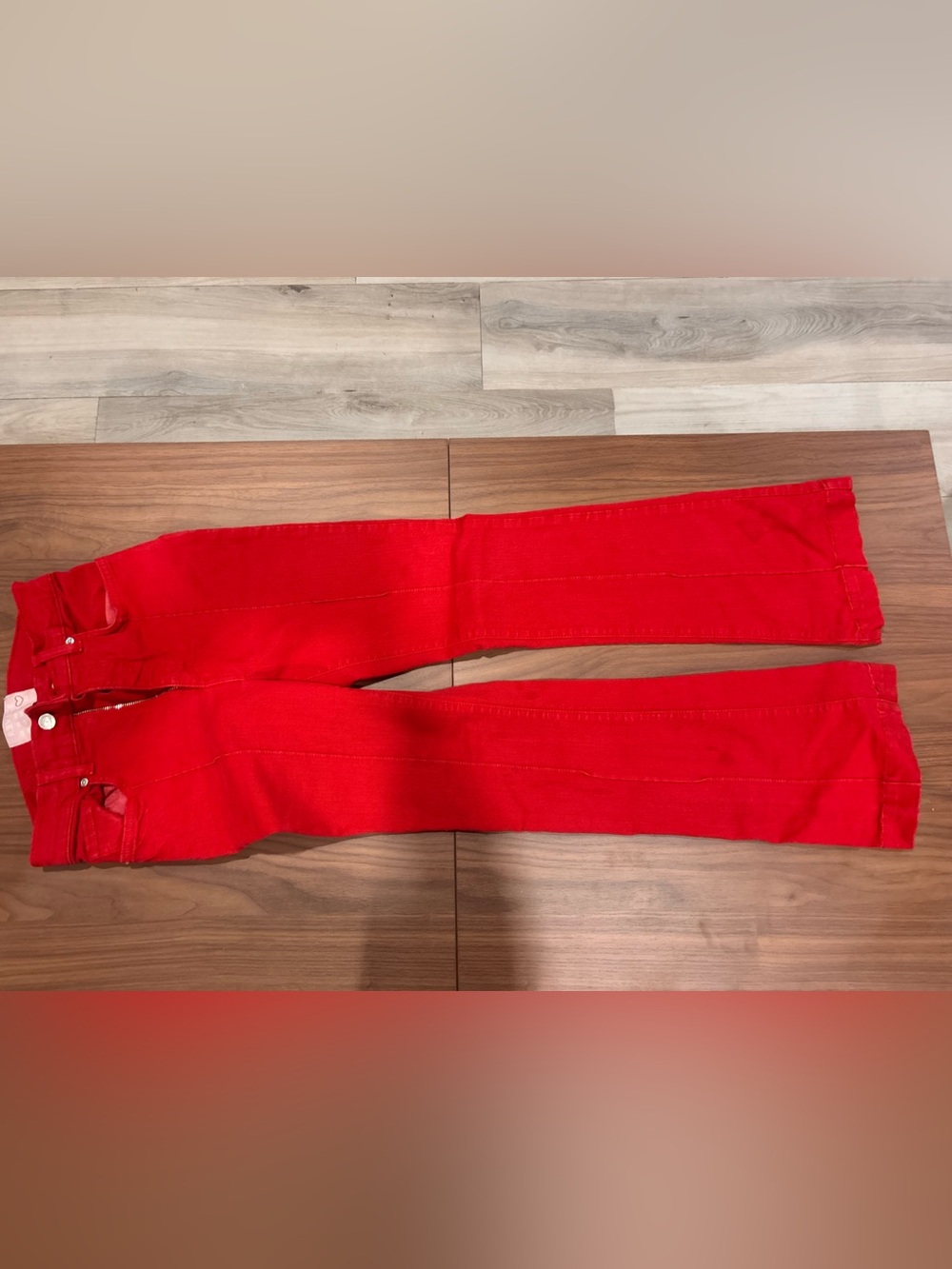 REVICE Bold Red Skinny Jeans